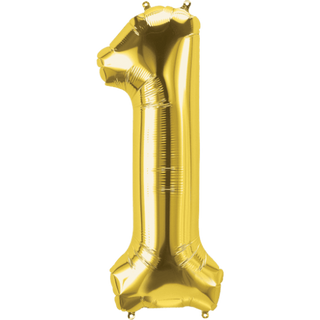 Balon cu heliu cifra 1