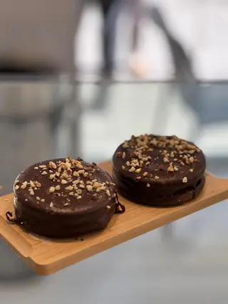 Alfajor Avellana y Chocolate