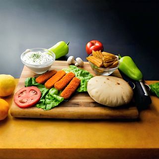 Riblji štapići sa wedges krompirom mini obrok