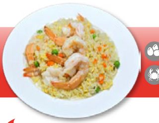 54-Arroz frito con gambas