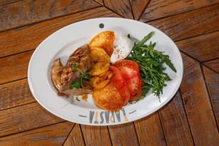 Стейк телячий з сиром Буррата (240г)