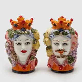 Vaso testa Sicily Lui+Lei 