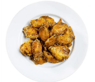 Alitas de pollo fritas (6 uds.)