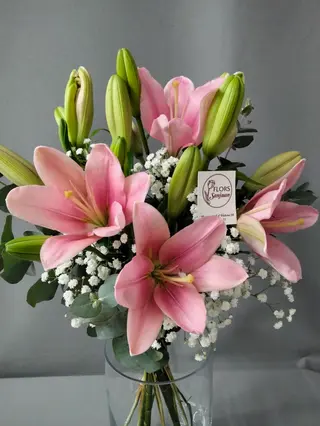 Ramo Lilium rosa