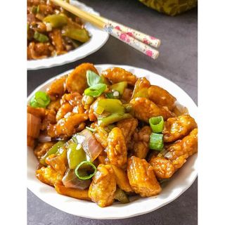 Baby Corn Chilli Gravy