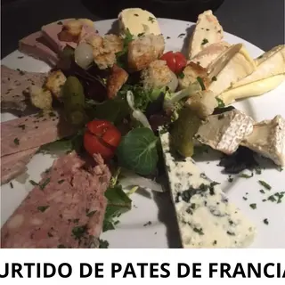 Surtido de quesos de Francia