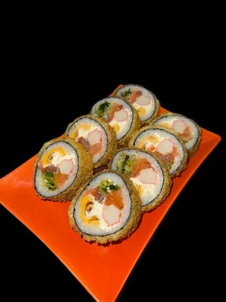 Sake tempura