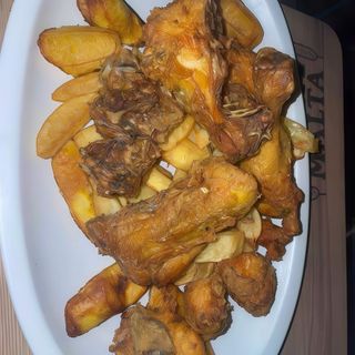 Picapollo dominicano (1/2 ración)