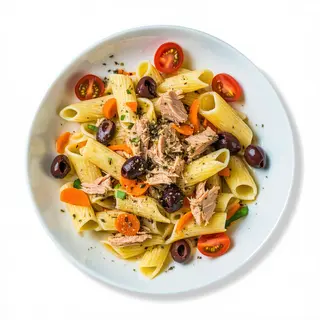 Ensalada De Pasta Con Atún