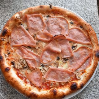 Pizza Prosciutto e funghi 570g