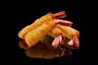 Crepes de Gambas (4 uni)