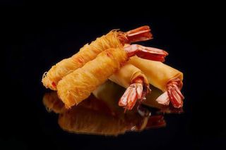 Crepes de Gambas (4 uni)