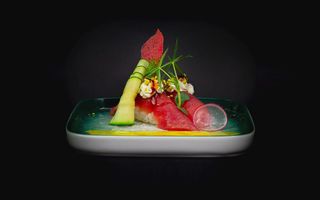 A051 - Nigiri maguro pistacchio 2 pezzi