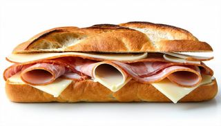 Panino con speck e brie