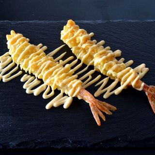Langostino en tempura (1 Ud.)