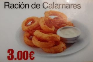 Ración De Calamares