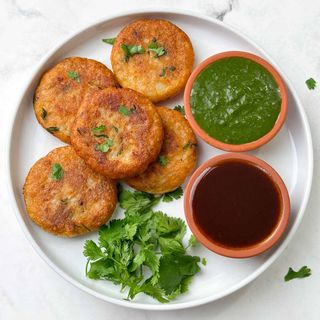 Aloo Tikki e Salsa