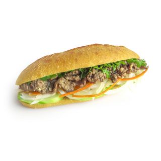 Bánh Mì - Bò Xào Sả - Salteado De Ternera