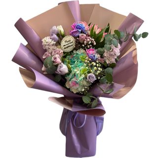 Buchet multicolor Best Teacher