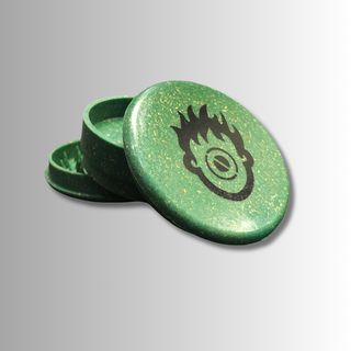 Grinder Hush Bong Eco Brown/Green 3 Partes 60mm