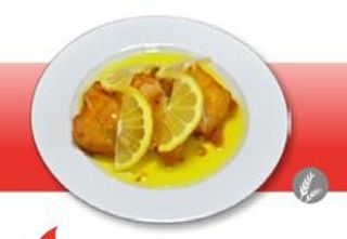 77-Pollo Frito Con Salsa Limón