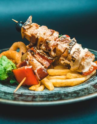 Aromatizovani pileći ražnjići 300g