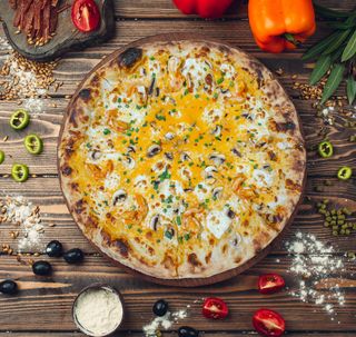 Կծու ծովախեցգետին սնկով