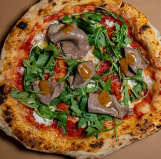 Pizza de roast beef (34 cm.)