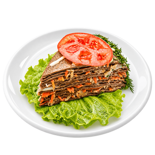 Пирог из печени