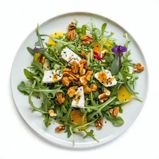 ENSALADA DE QUESO DE CABRA CRUJIENTE