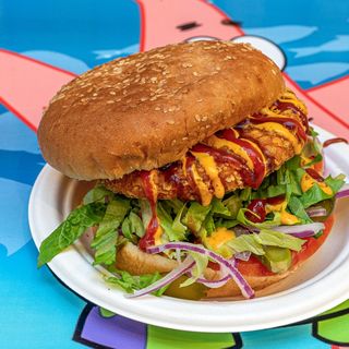 Burger De Pollo Mexicana