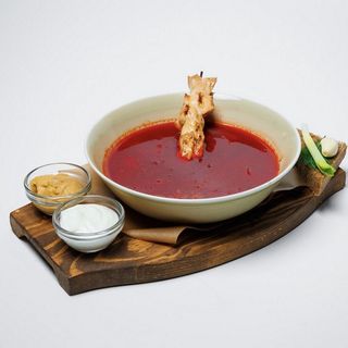 Борщ по-сибирски