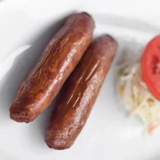beef sausages