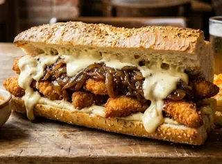 Bocadillo Montadito De Pollo