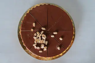 Reese's tarta - wegan