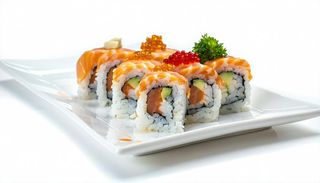 Philadelphia roll in tempura - 8 pezzi