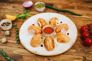 Манты жаренные 