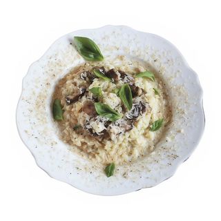 risotto al foie con queso de parma