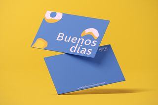 Tarjeta Buenos Días 1Ud.