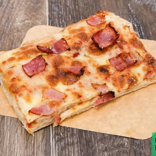 Porción de Bacon  con mozzarela