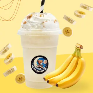 Milkshake banana 400 ml premium desert