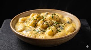 Gnocchi With Four Cheese Sauce