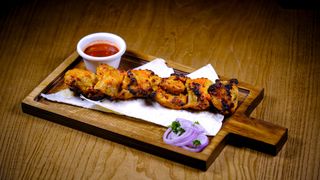 Куриное бедро в тандыре