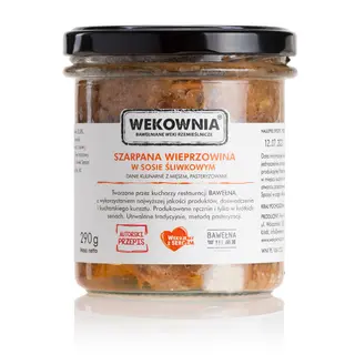 Szarpana wieprzowina w sosie śliwkowym 290g