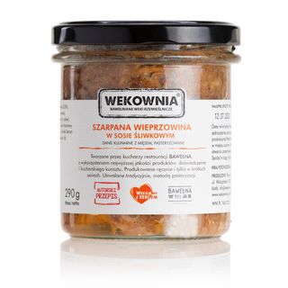 Szarpana wieprzowina w sosie śliwkowym 290g