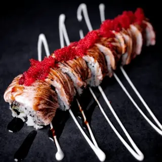 Salmon tataki roll 8 szt.