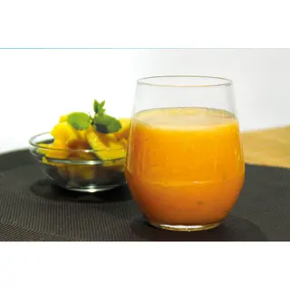 Zumo de maracuyá con leche