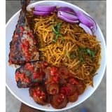 Abacha With Cowhead or Fish