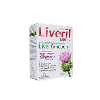 Liveril Tabs High Strength Silymarin Vitamins And Amino Acids