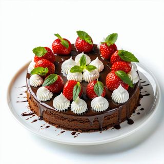 Torta caprese al cioccolato